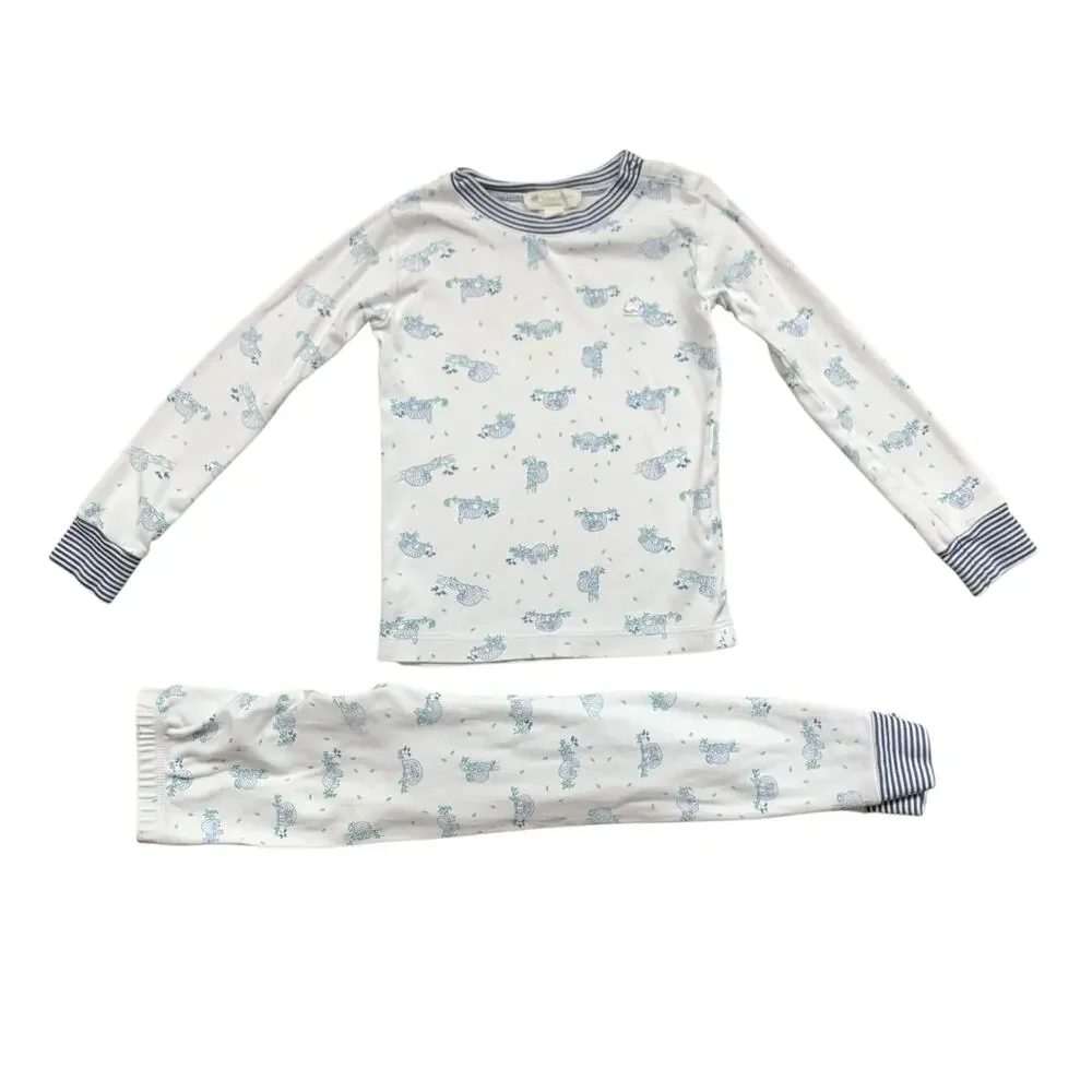 Babycottons Pima Cotton Sloth Pajamas